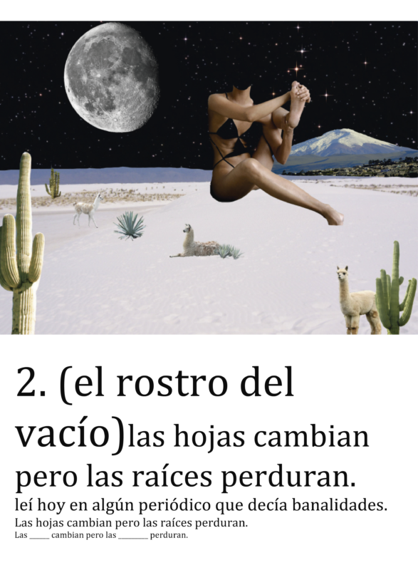 Límites de la realidad el rostro vacío