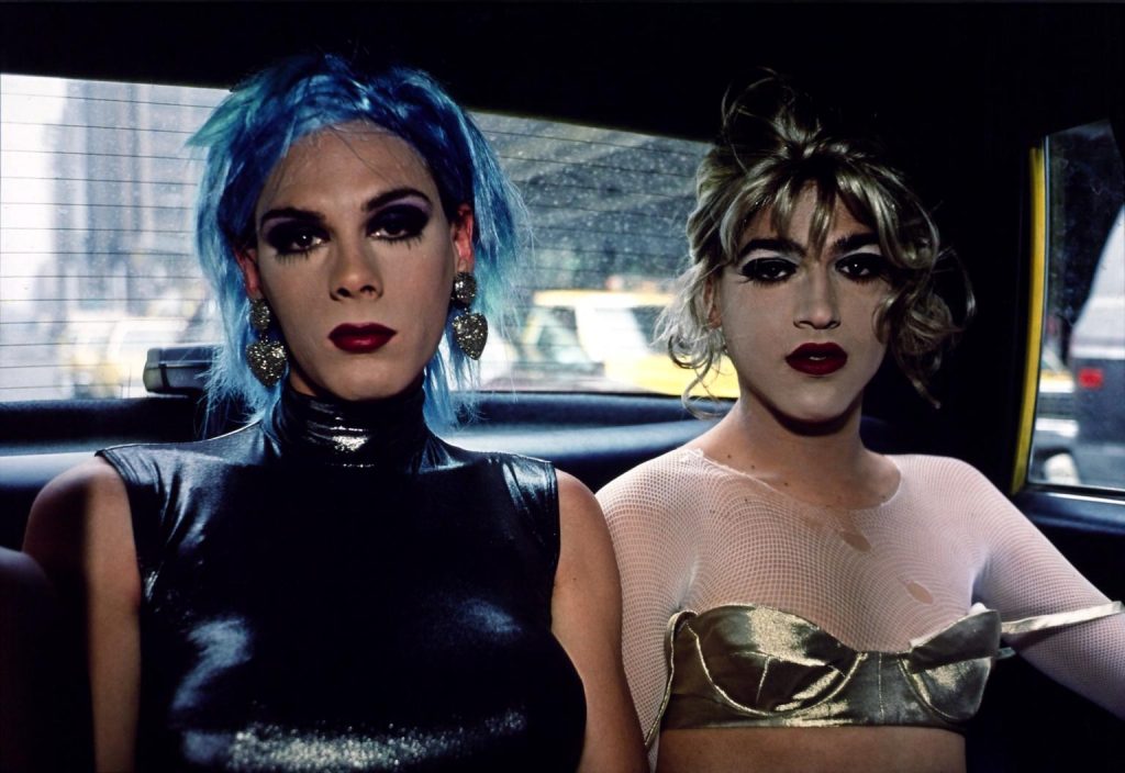 Misty and Jimmy Paulette in a taxi, NYC 1991 Nan Goldin born 1953 Purchased 1997 